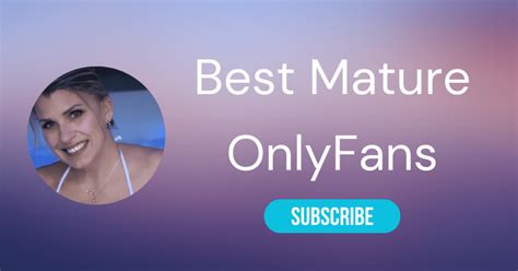 grandma onlyfans|The Best Mature Onlyfans Accounts of 2024